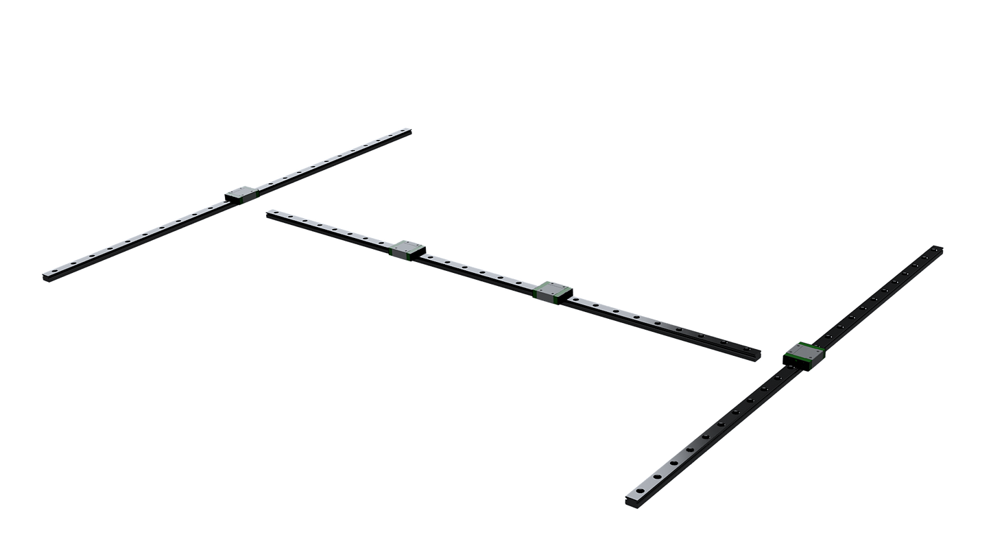 Vcore 4.0 IDEX Z1 preloaded rails kit