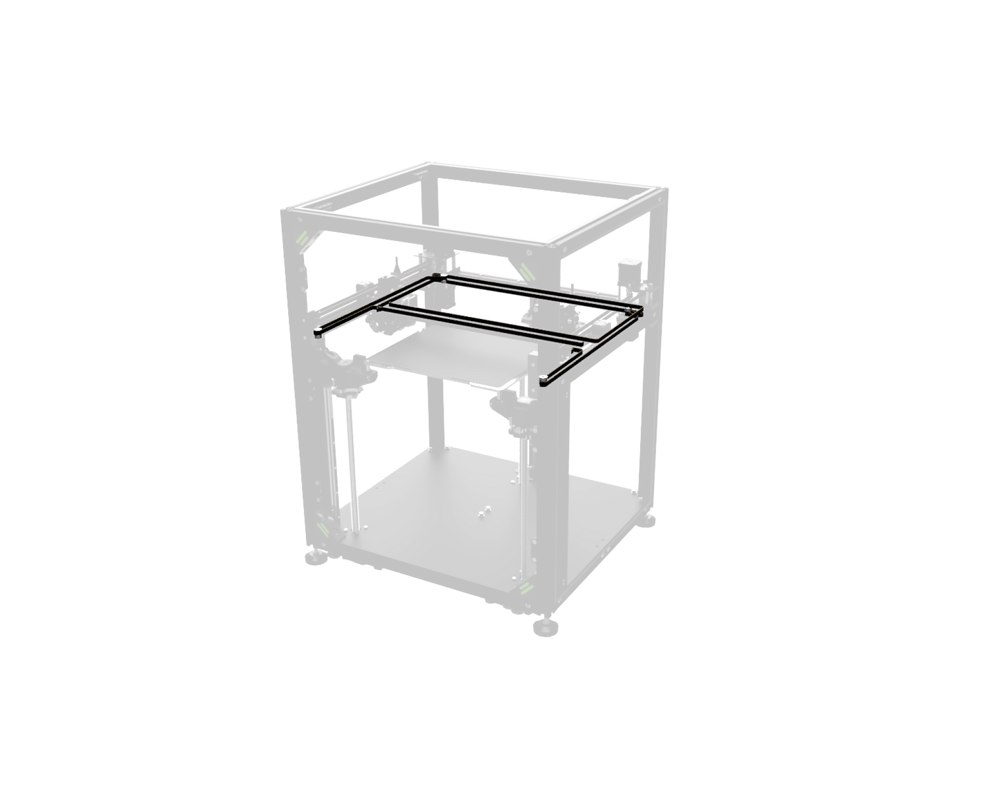 V-CORE ANTI-VFA kit; GT1.5 Belt conversion - BRS-ENGINEERING