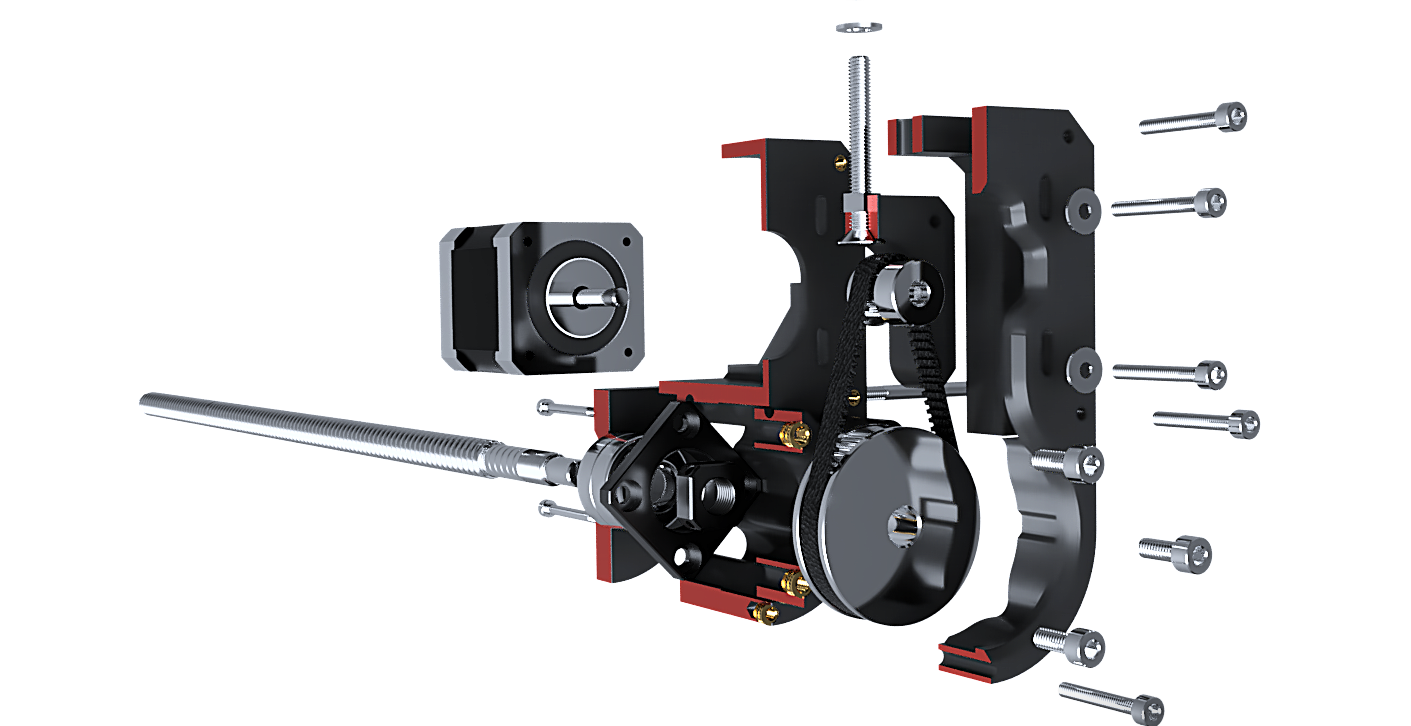 Z-Upgrade 3.2d-H SFU1605 HEAVY DUTY Edition (No Ballscrews)