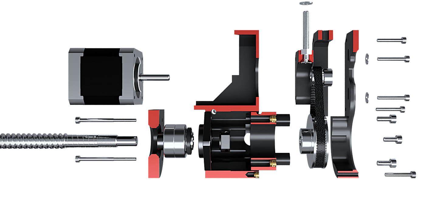 Z-Upgrade 3.2d-H SFU1605 HEAVY DUTY Edition (No Ballscrews)