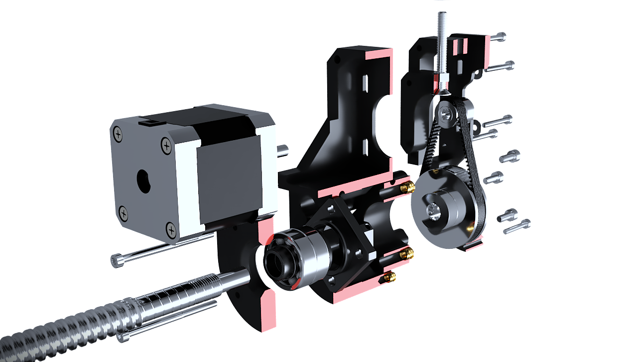 Z-Upgrade 3.2d-H SFU1605 HEAVY DUTY Edition (No Ballscrews)