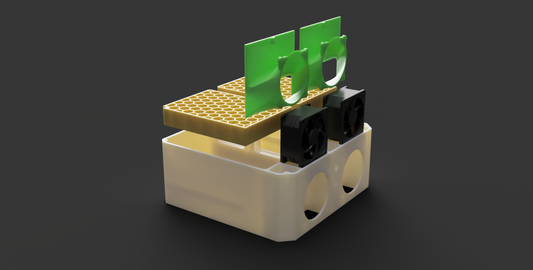 Anycubic MONO X Fumes Filter (CAD) - BRS-ENGINEERING