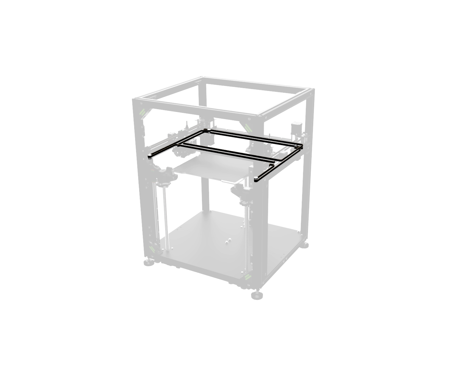 V-CORE ANTI-VFA kit; GT1.5 Belt conversion - BRS-ENGINEERING