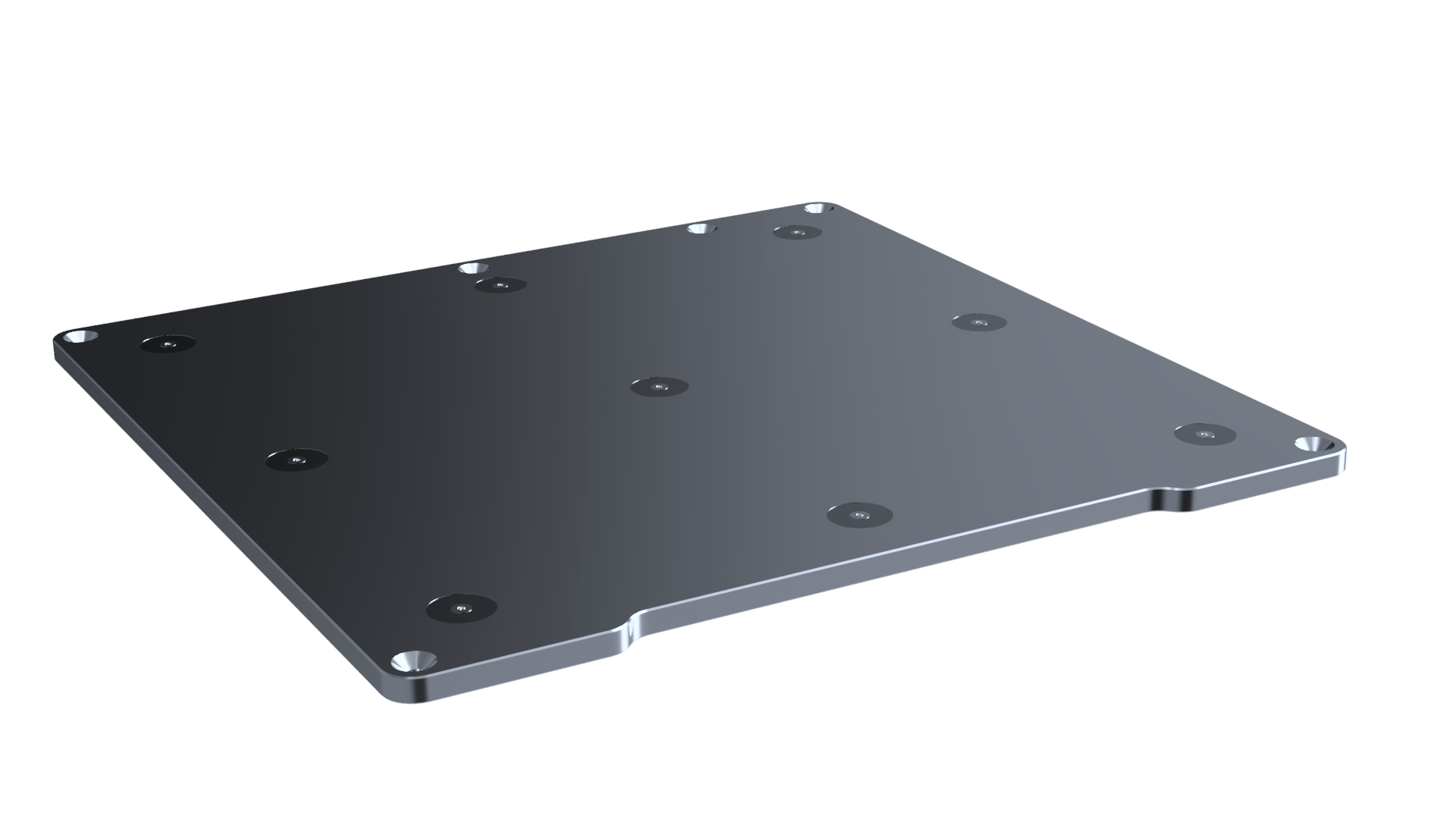 Ultraflat Bed Plate for RatRig V-Core 3.0/3.1/4.0 - BRS-ENGINEERING