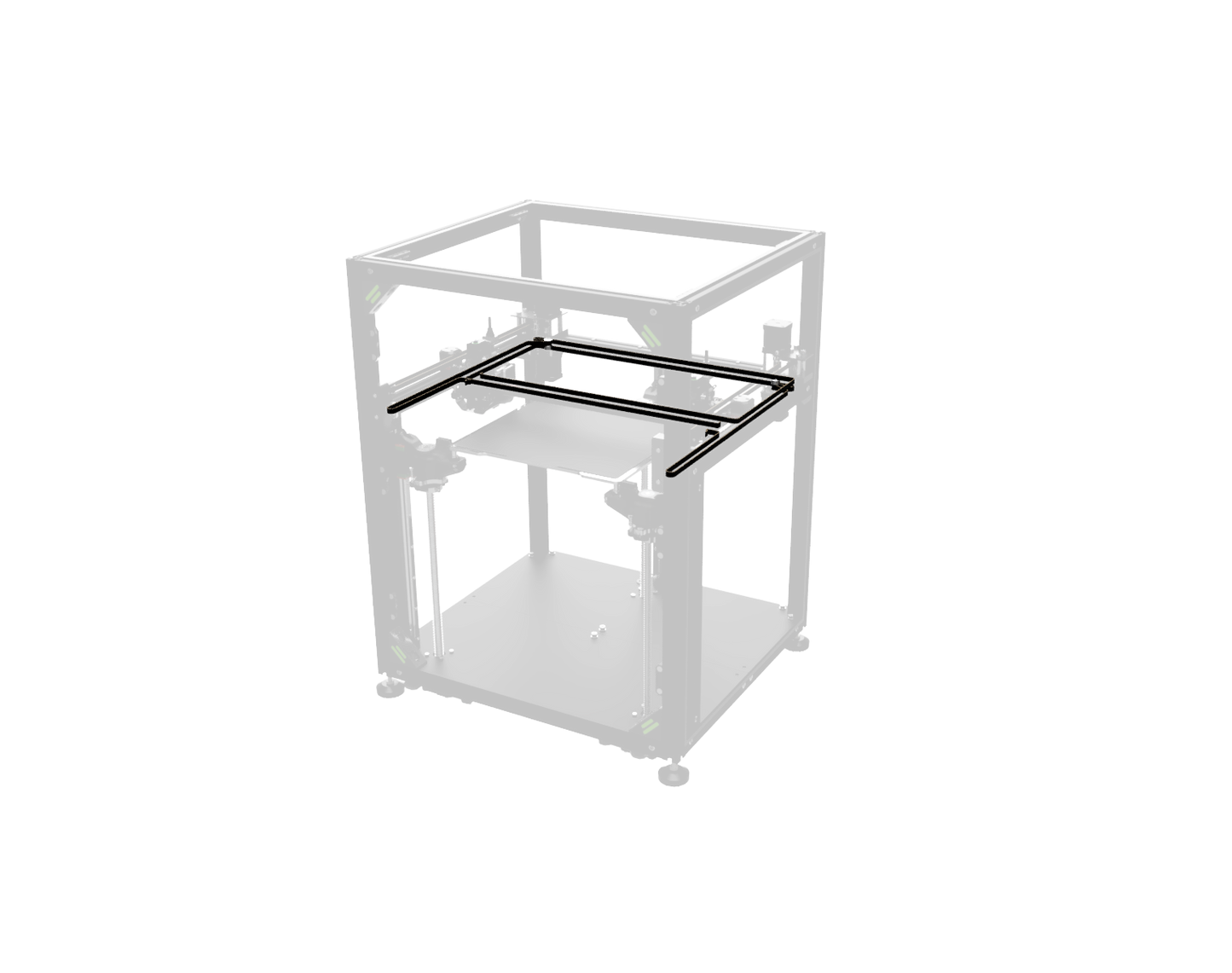 V-CORE ANTI-VFA kit; GT1.5 Belt conversion - BRS-ENGINEERING