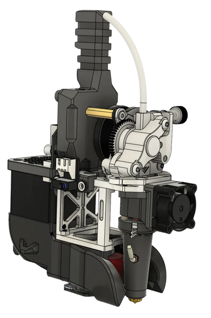 [PPS-CF] IDEX VC4 CNC toolhead (Printed parts Only)