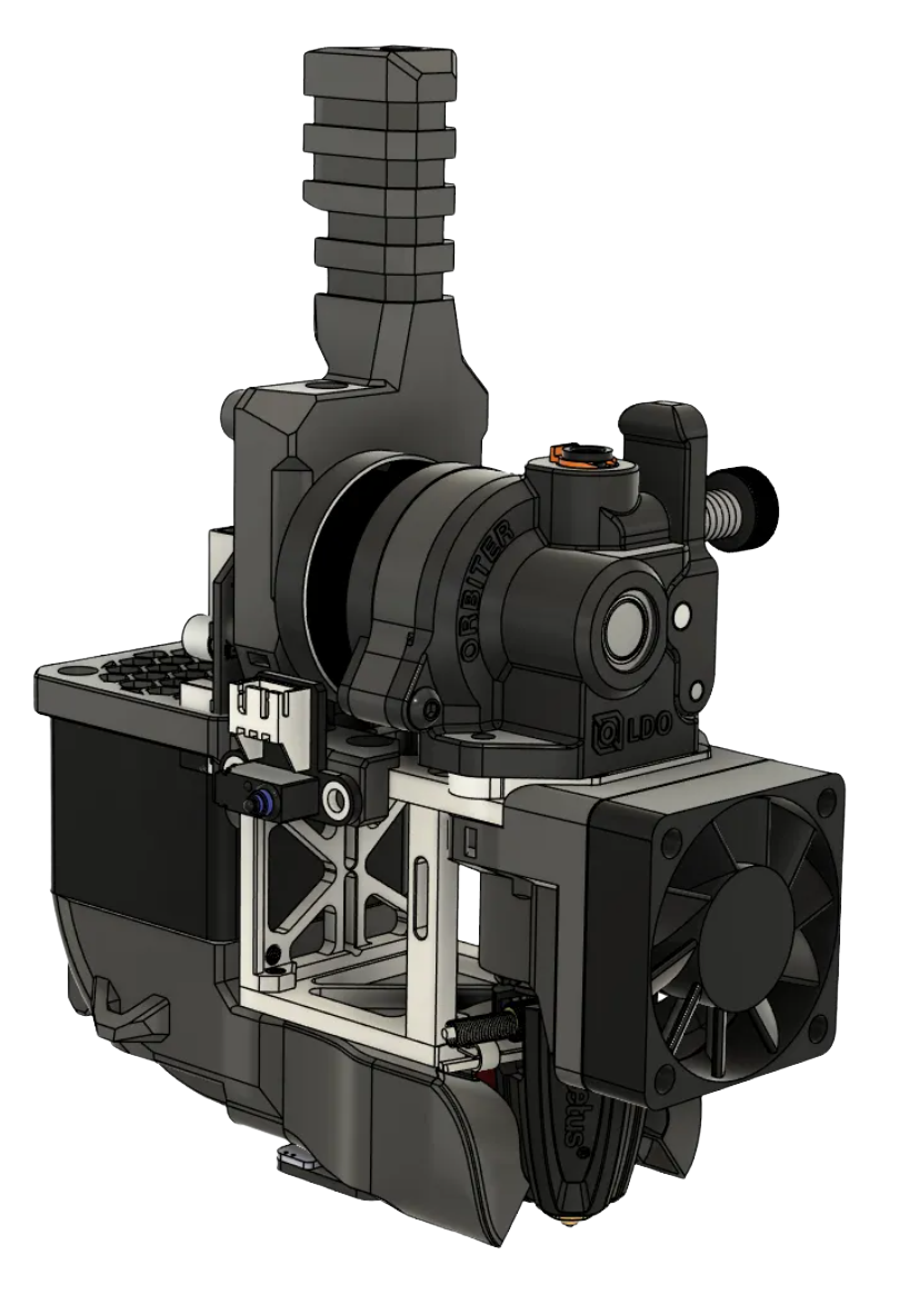 [PPS-CF] IDEX VC4 CNC toolhead (Printed parts Only)
