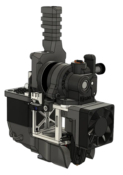 [PPS-CF] IDEX VC4 CNC toolhead (Printed parts Only)