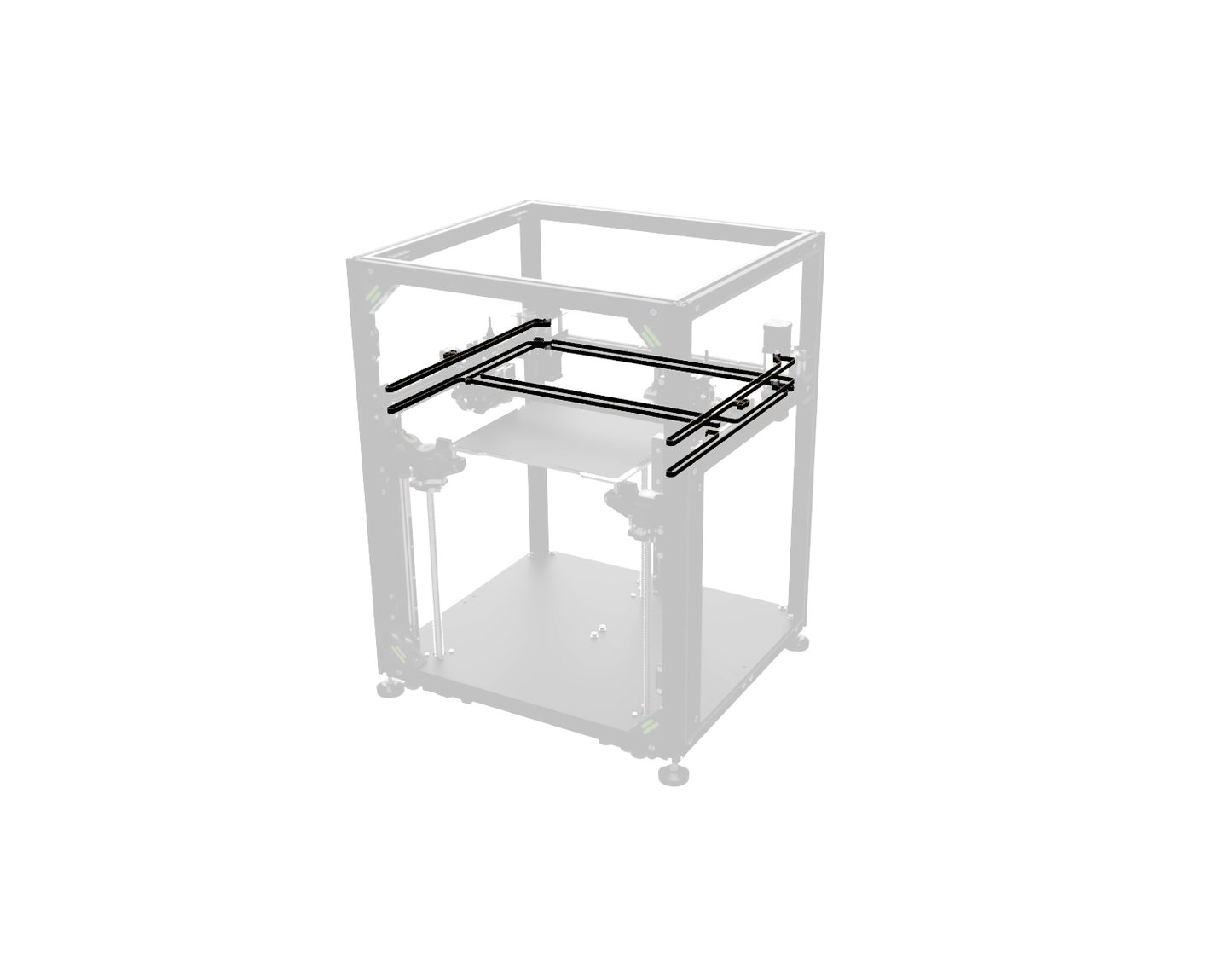 V-CORE ANTI-VFA kit; GT1.5 Belt conversion - BRS-ENGINEERING