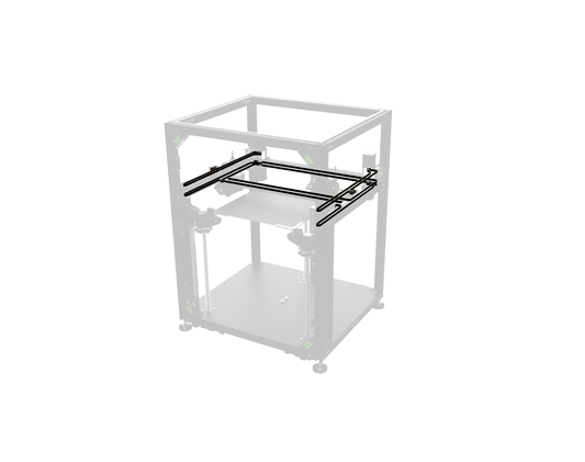 V-CORE ANTI-VFA kit; GT1.5 Belt conversion - BRS-ENGINEERING