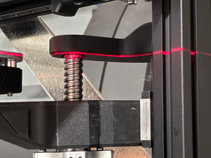 Target pin for laser leveling