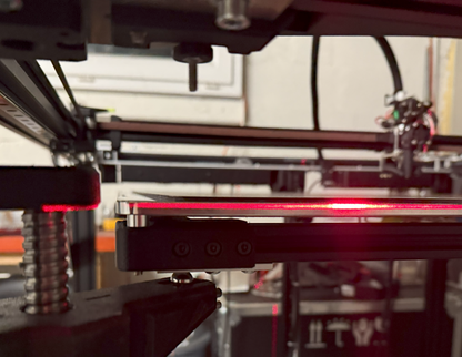 Target pin for laser leveling