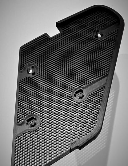 (CAD) Plaque antichoc "DeSnorkeling" HEX pour Porsche Cayman/Boxster 987 (CAD) - BRS-ENGINEERING